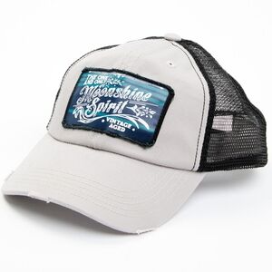 Gray and Black Trucker Hat